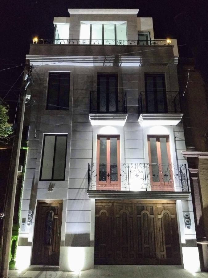 En El Centro 3 Hermoso Loft Familiar Ac Wifi 300 Mbps อากวสคาเลียนเทส ภายนอก รูปภาพ